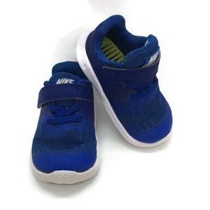 Nike Boys Star Runner Blue Shoes Sz 4C